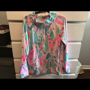 EUC Lilly Pulitzer Full-Zip Popover sz large